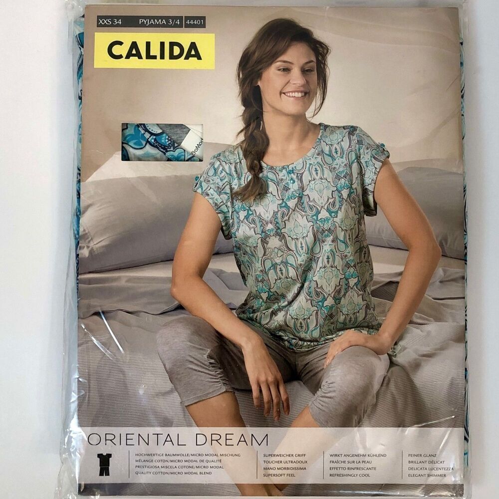 Calida Pajama Set Size 2 US | Comfort Technology Lenzing® Switzerland